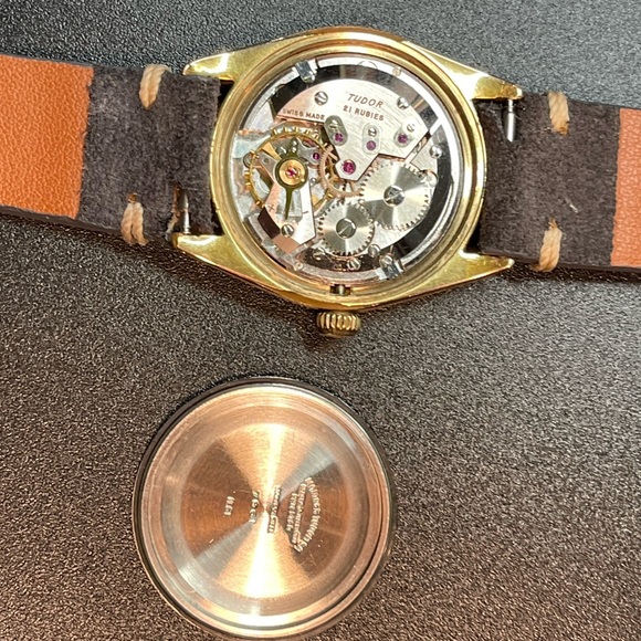 SOLD🔵🔵🔵Rolex Oyster case - Tudor Oyster Date 7961 - Tropic dial - Picture 15 of 15